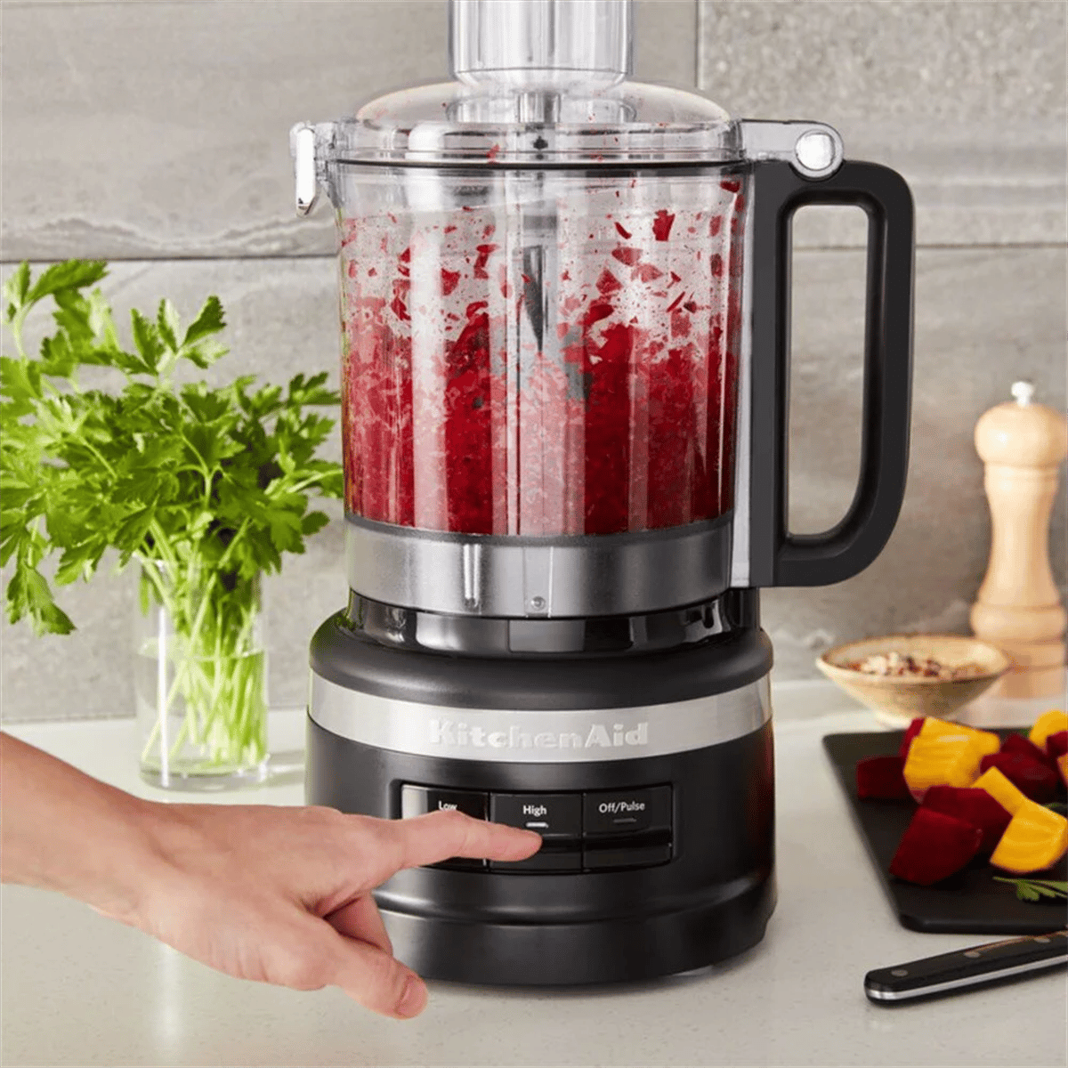 Kitchenaid 2,1 L Mutfak Robotu 5KFP0921 Black Matte