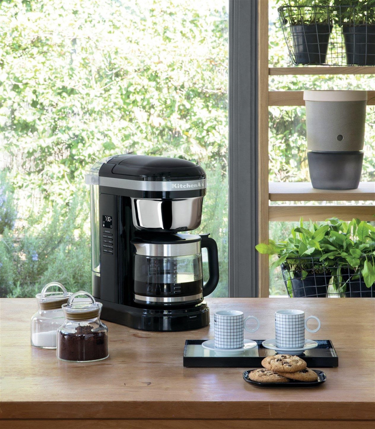 KitchenAid Filtre Kahve Makinesi 5KCM1209 Onyx Black-EOB