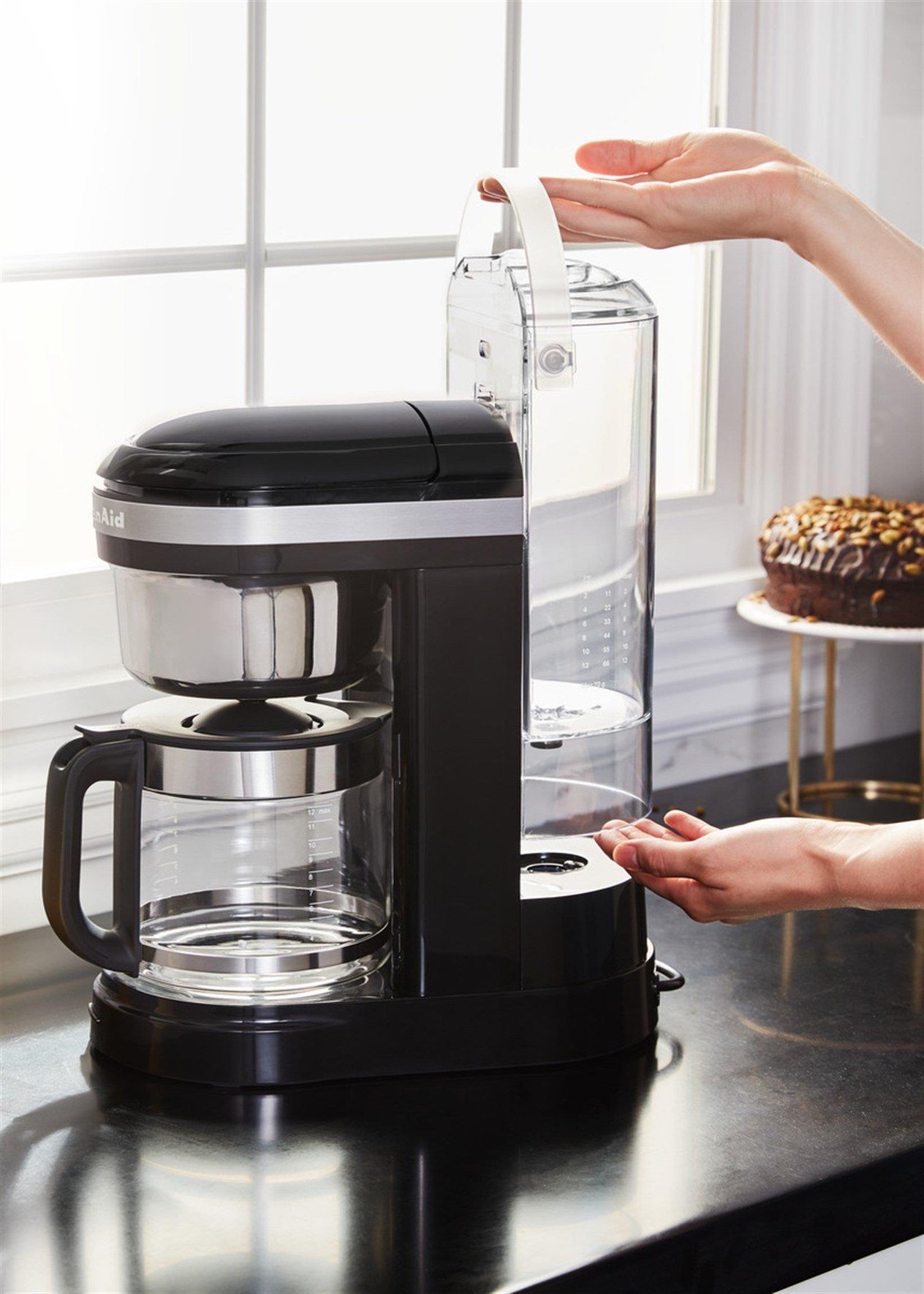 KitchenAid Filtre Kahve Makinesi 5KCM1209 Onyx Black-EOB