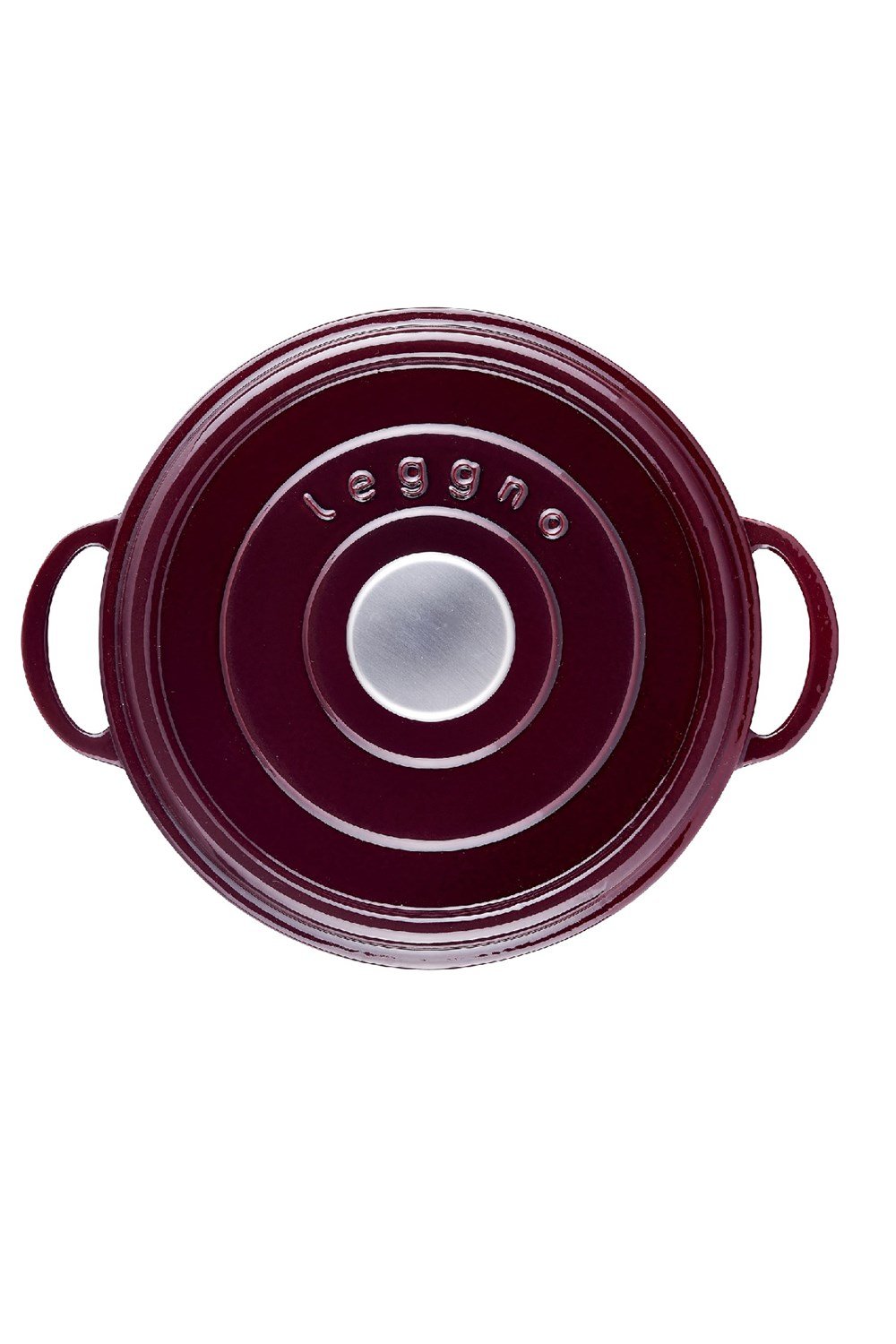 Leggno Flame 24 Cm Derin Tencere Majolik Bordo