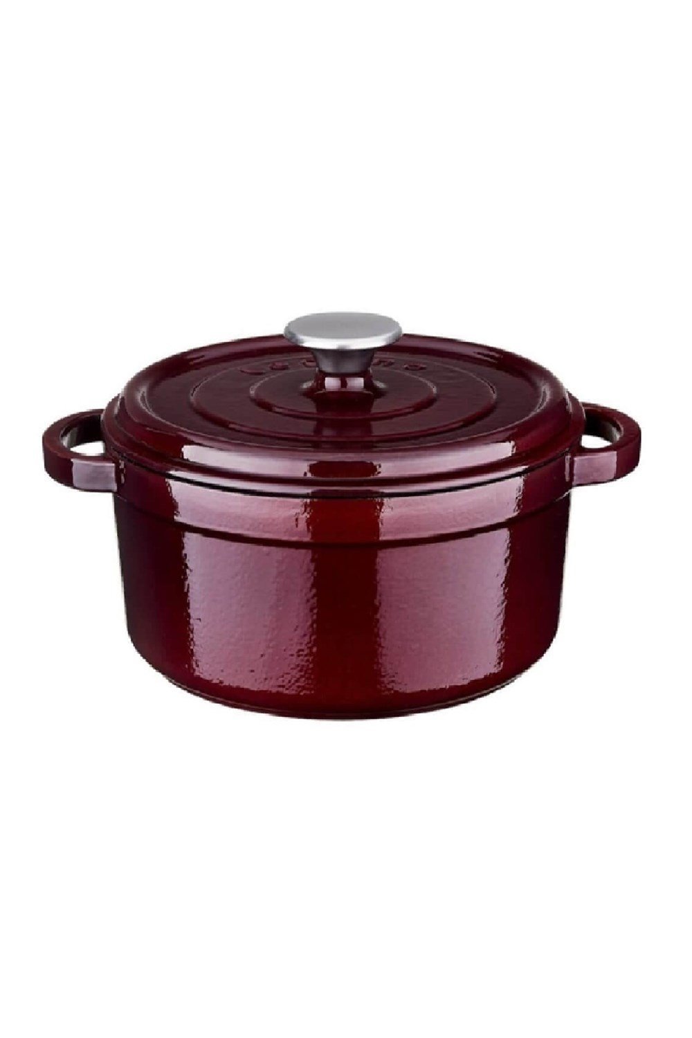 Leggno Flame 24 Cm Derin Tencere Majolik Bordo