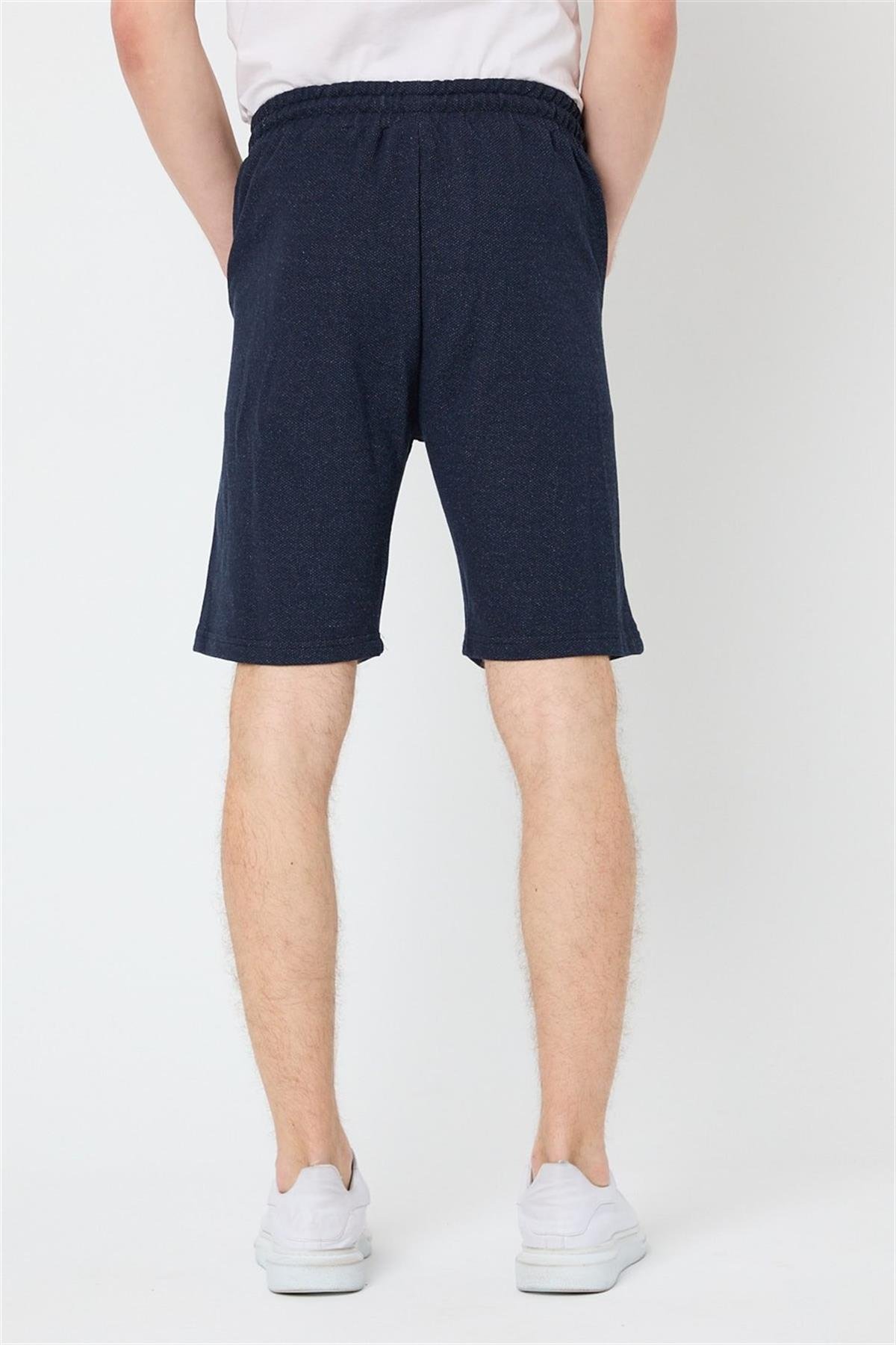COMEOR Erkek Lacivert Regular Fit Şort & Bermuda 