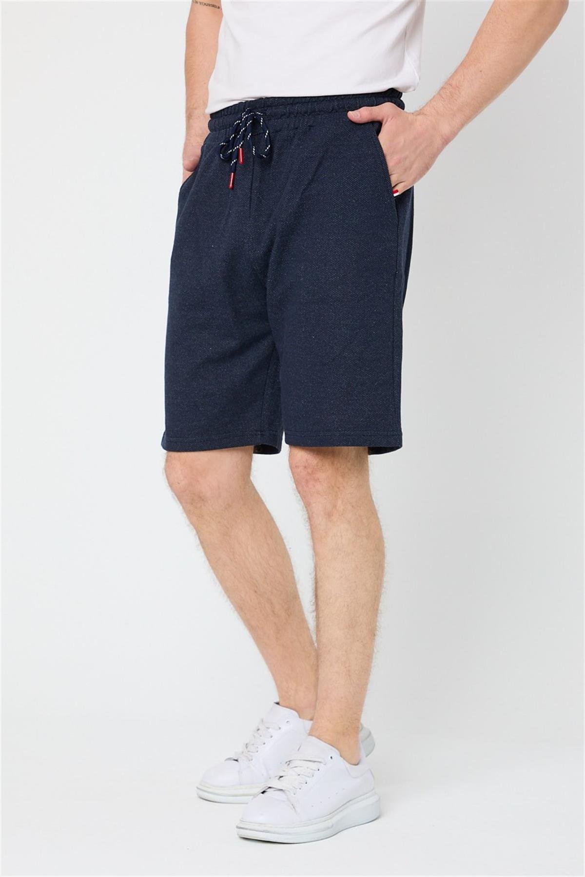 COMEOR Erkek Lacivert Regular Fit Şort & Bermuda 