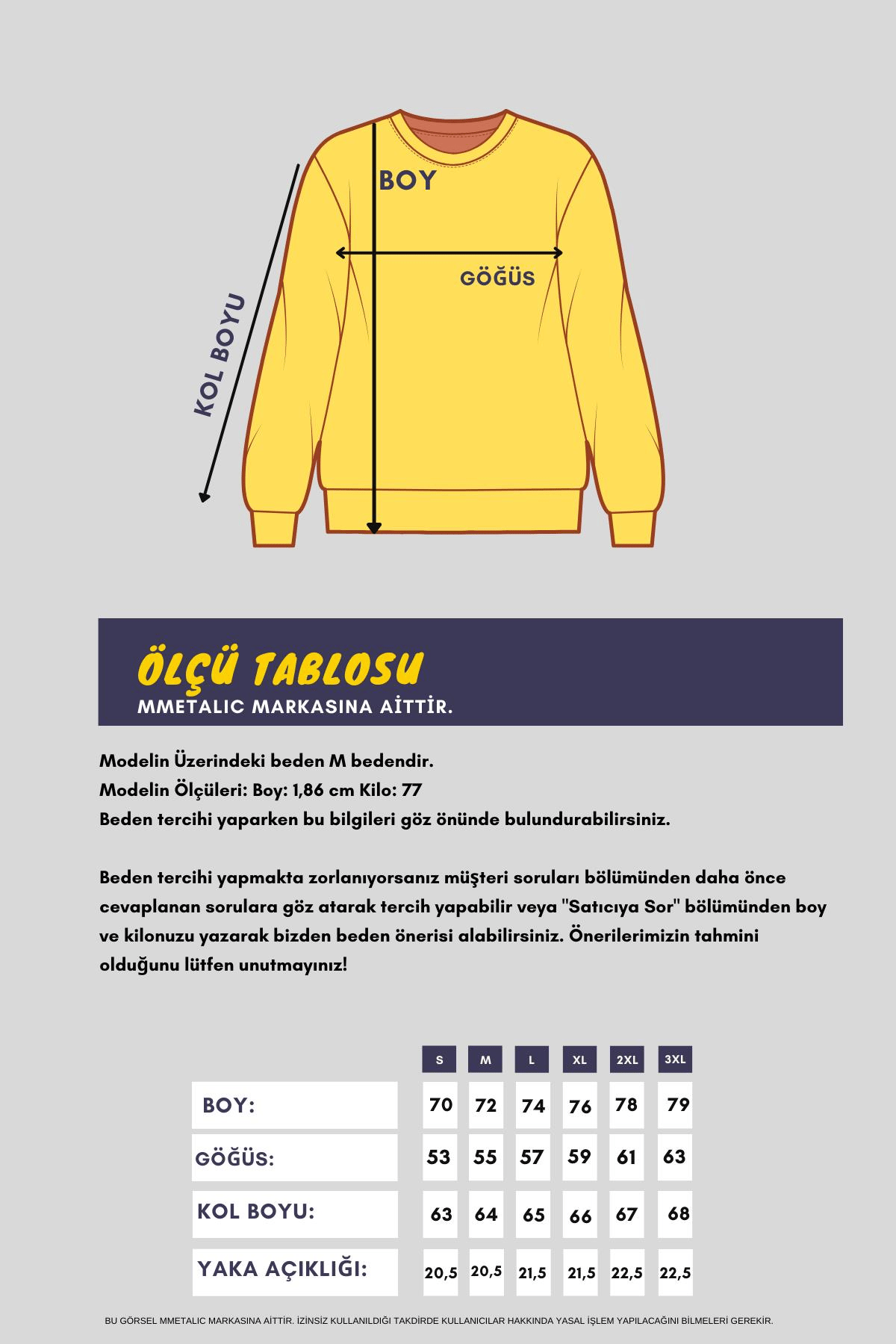 Siyah-Gri Erkek Supermagic Göğüs Baskılı Basic 2'li Sweatshirt