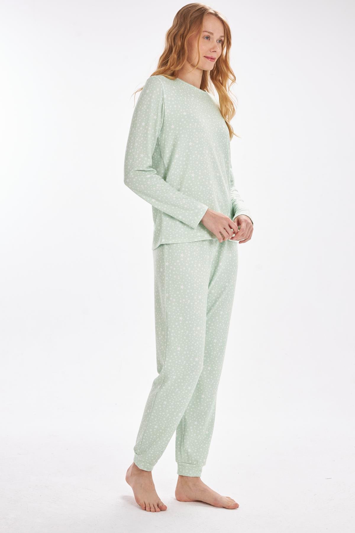Amor Yeşil Kadın Pijama Takımı
