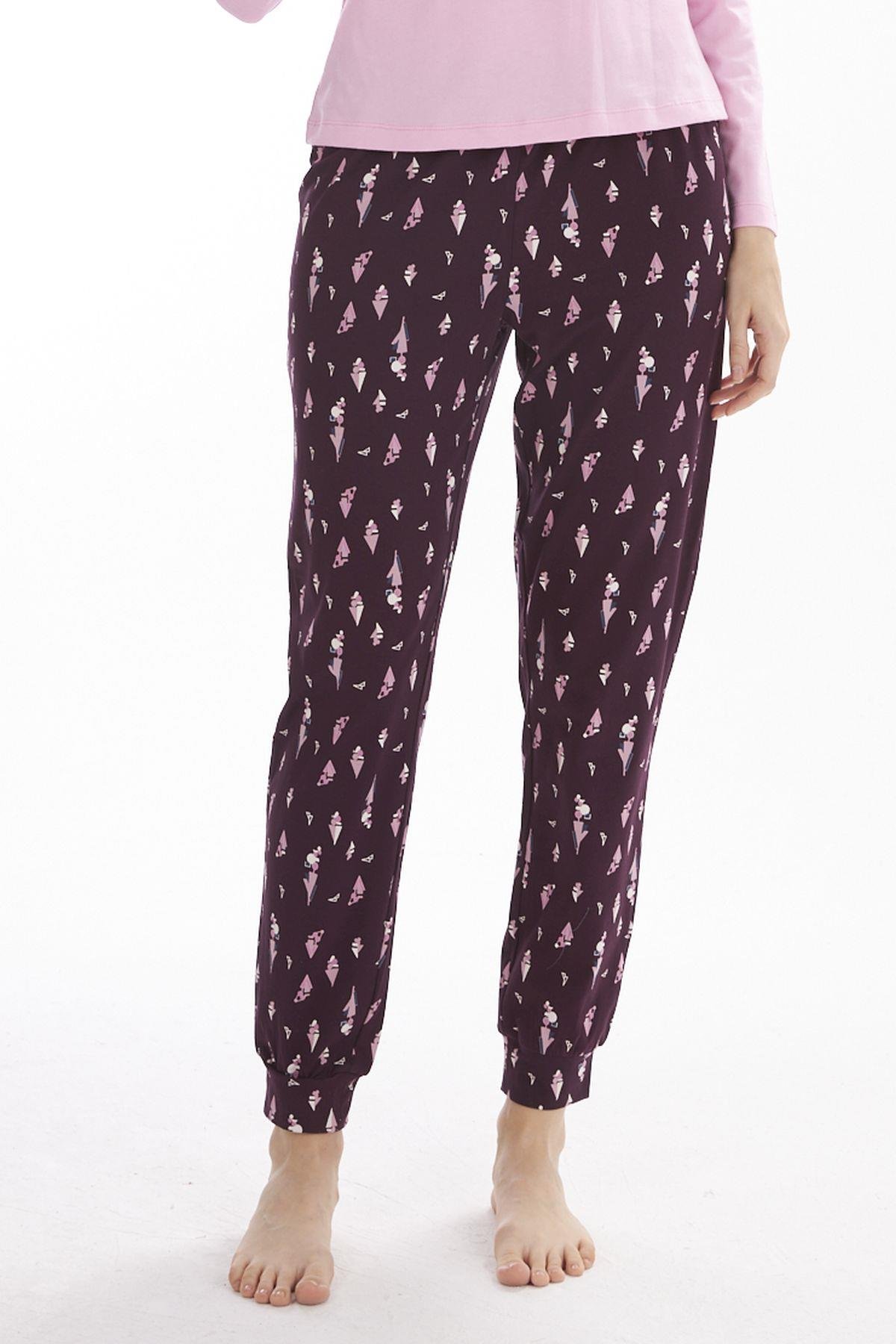 Flove Kadın Pijama Tek Alt
