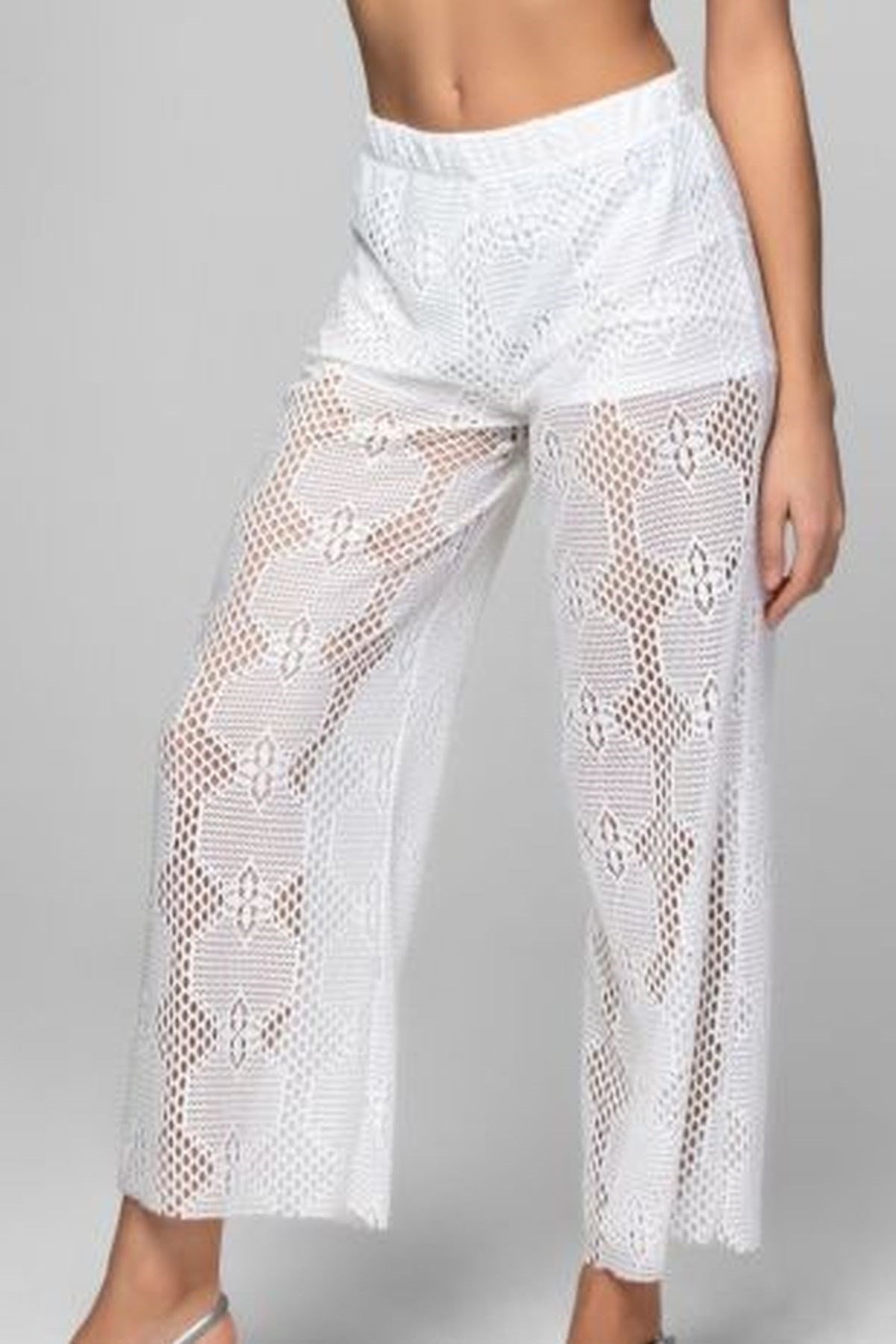 Lace plaj pantolon