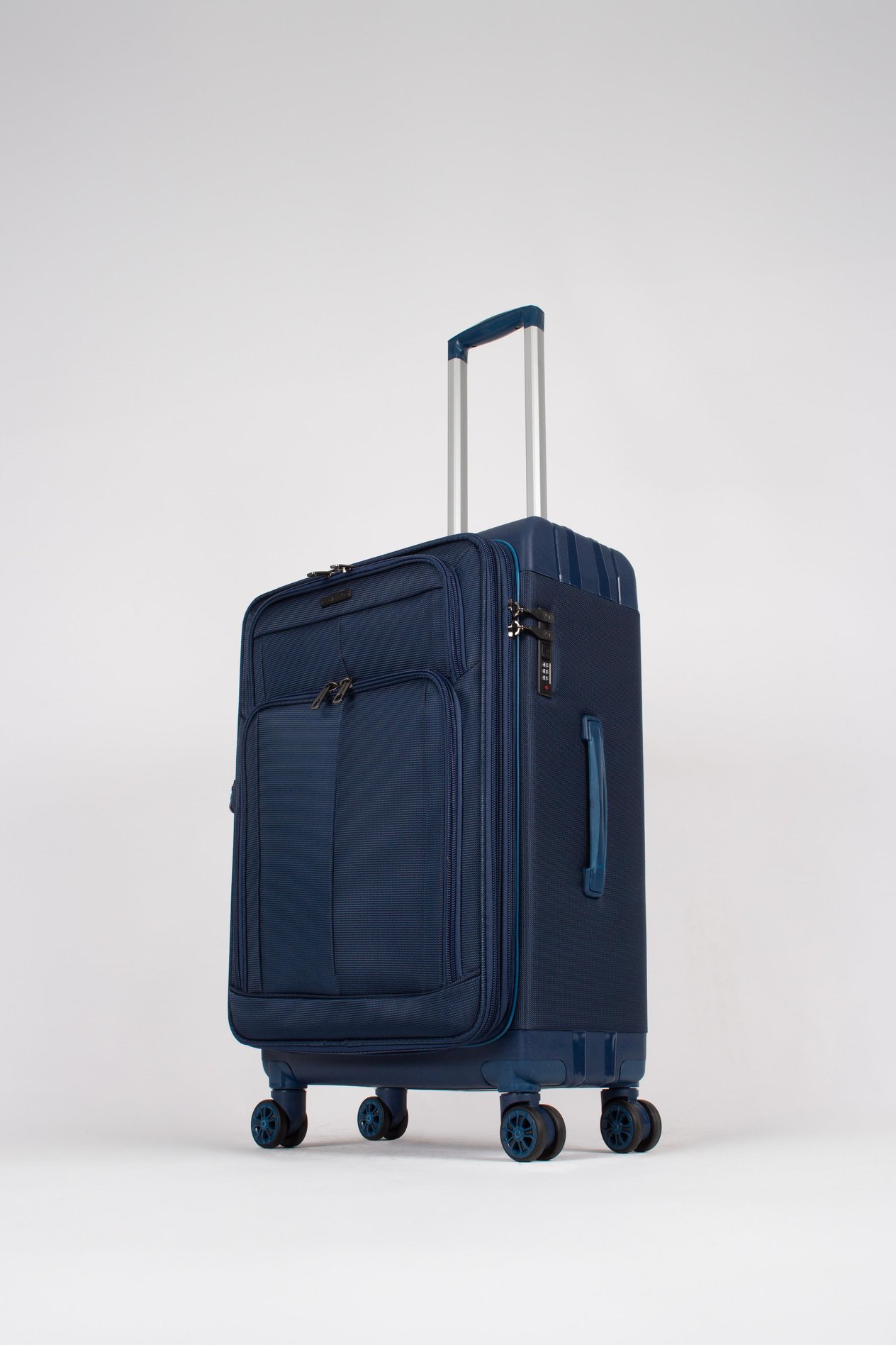 Hybrid New Navy Blue Valiz Orta Boy