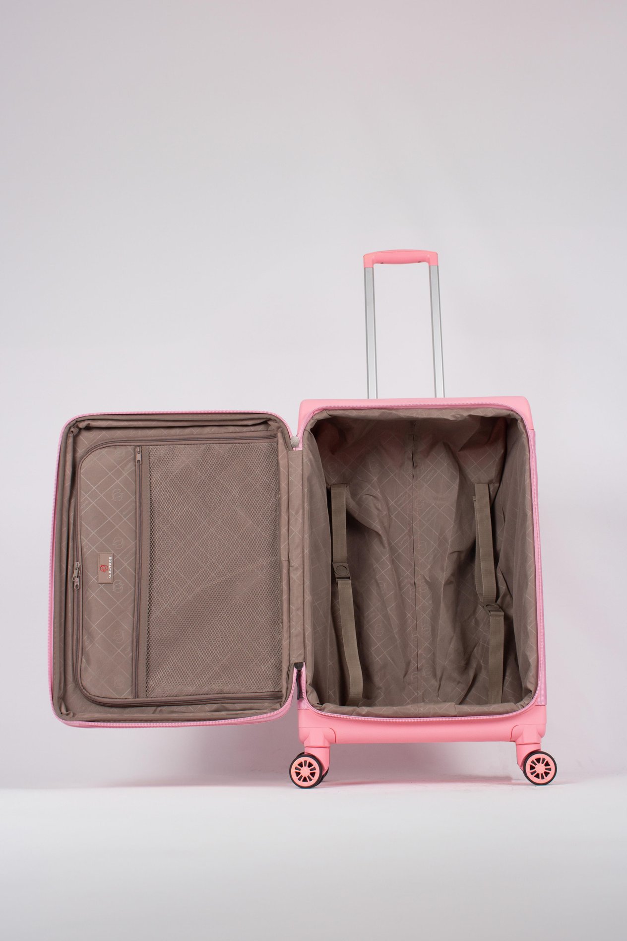 Hybrid New Pink Valiz Orta Boy