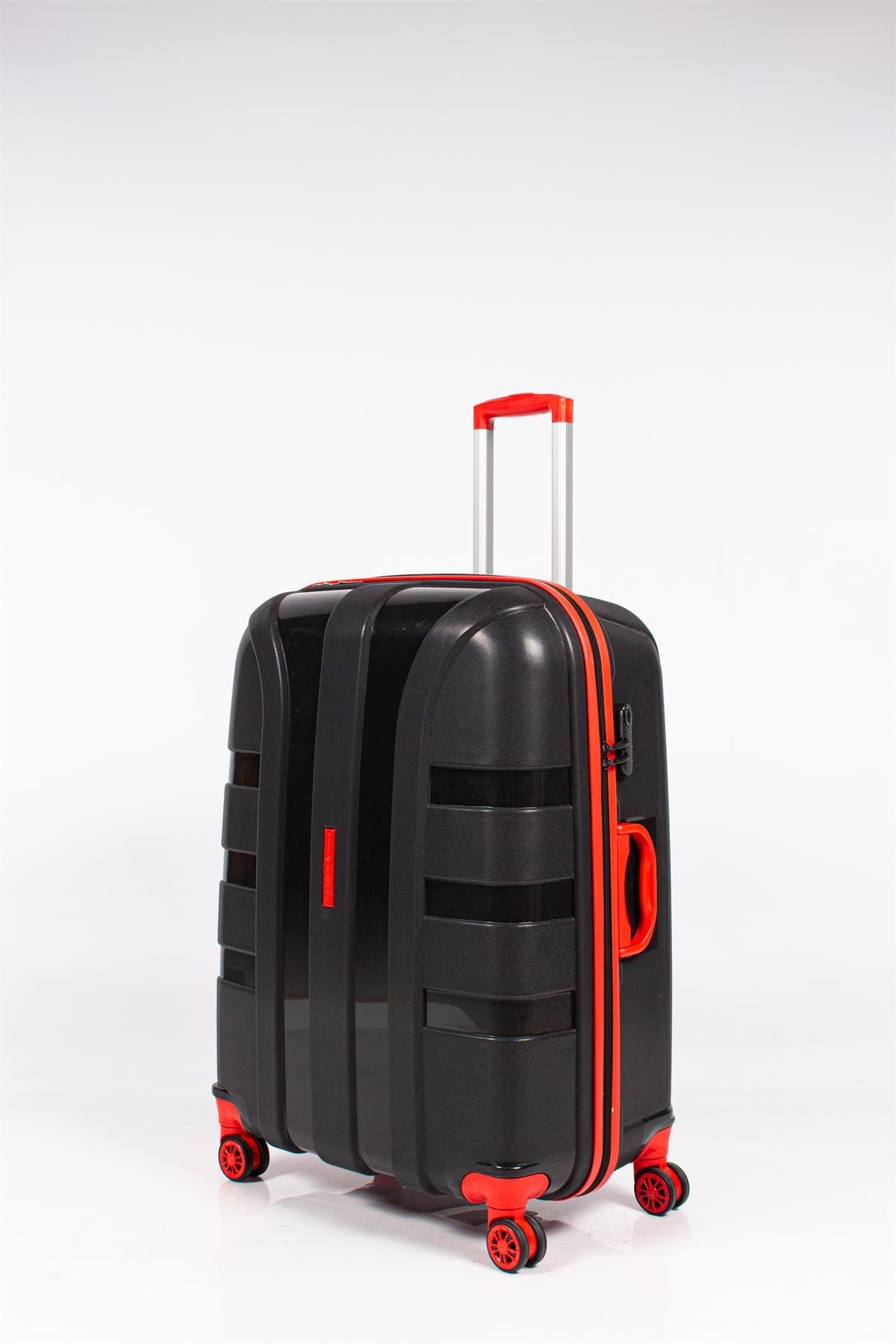 PP500GR Valiz Black/Red Büyük Boy