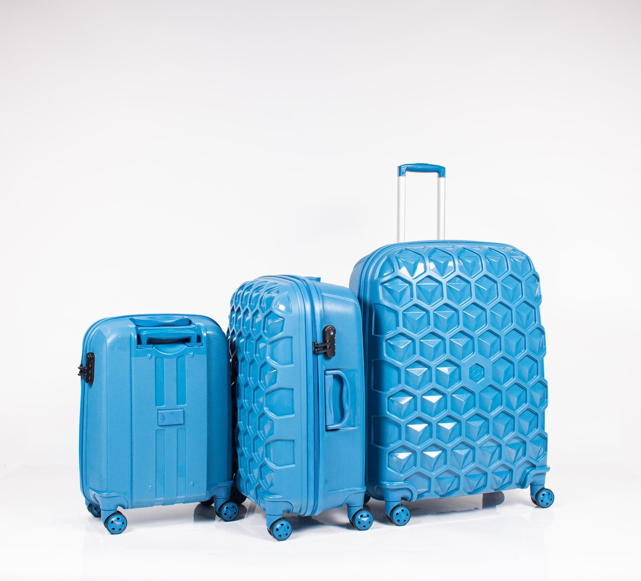 PP504 Valiz Ice Blue Set