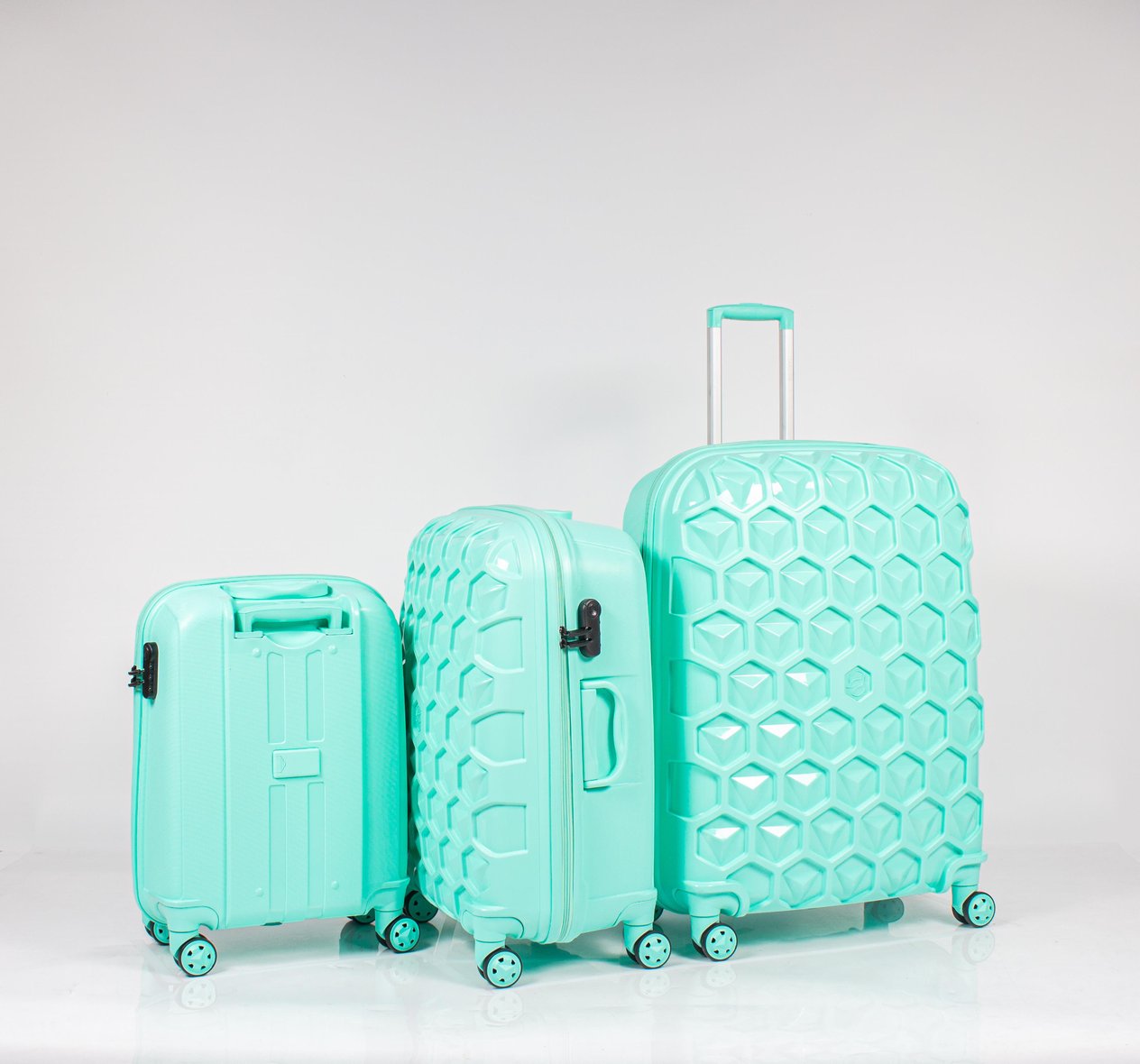 PP504 Valiz Mint Green Set