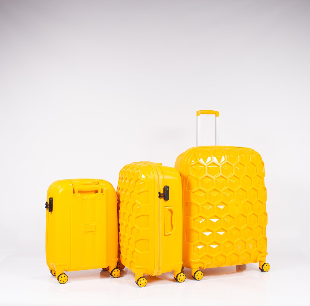 PP504 Valiz Yellow Set