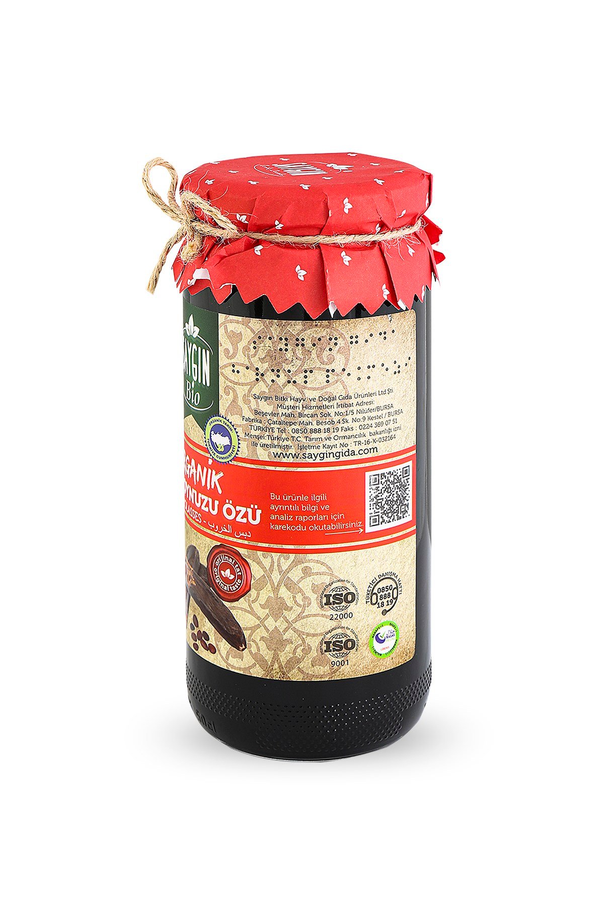 Organik Keçiboynuzu Özü 640 G