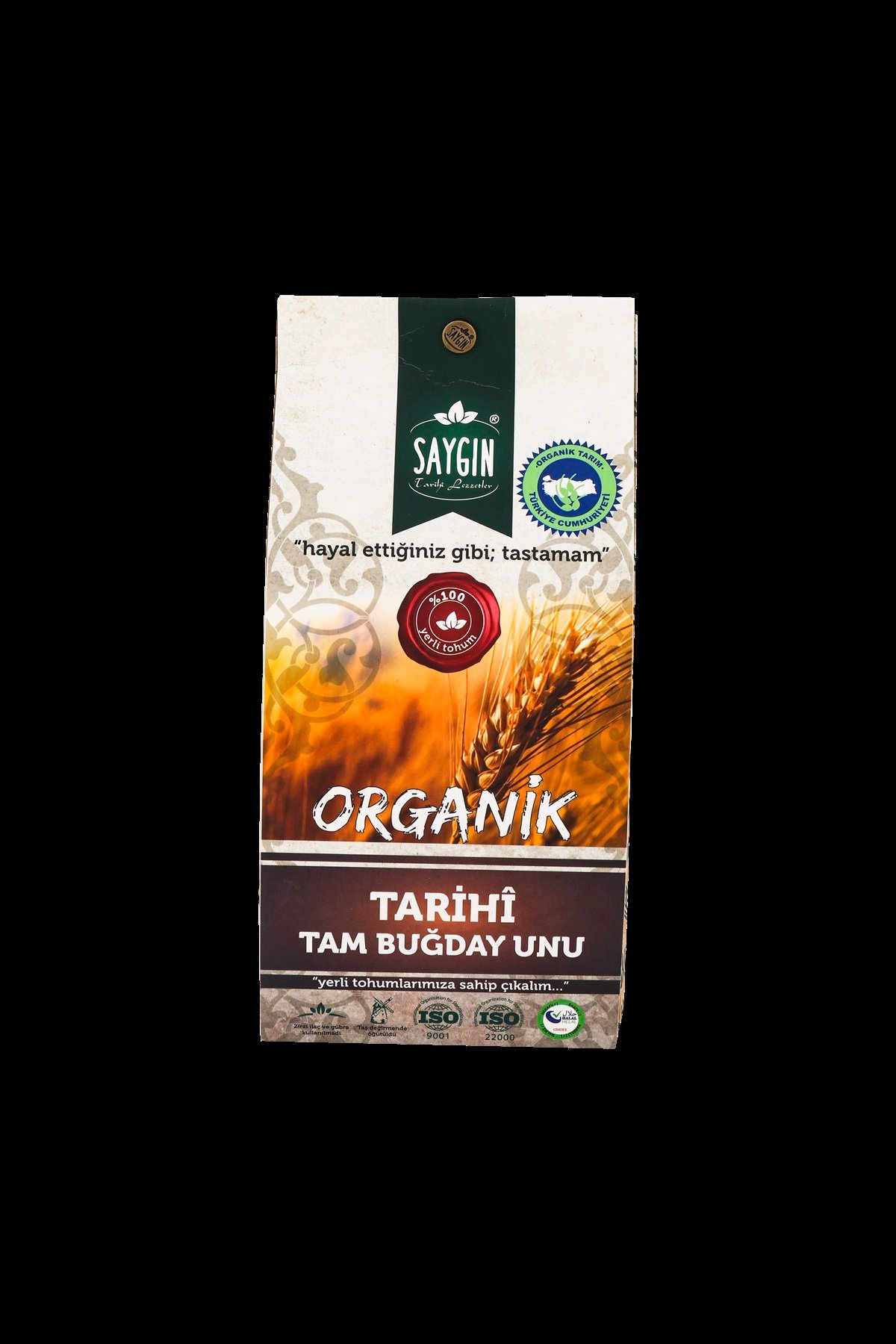 Organik Tam Buğday Unu 750 G