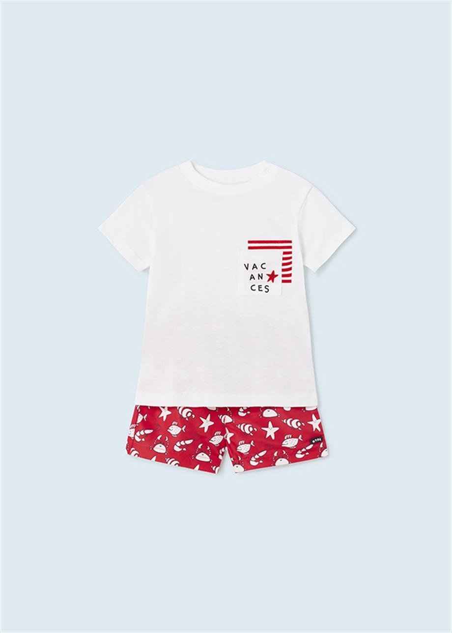 Mayoral Erkek Bebek Mayo T-shirt Set