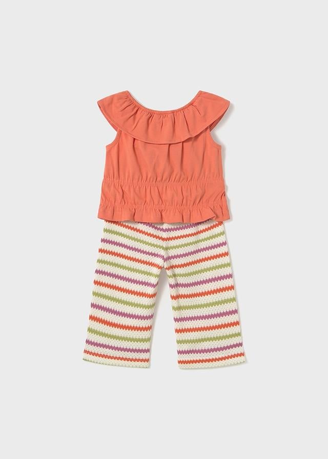 Mayoral Kız Bebek Pantolon Tshirt Set