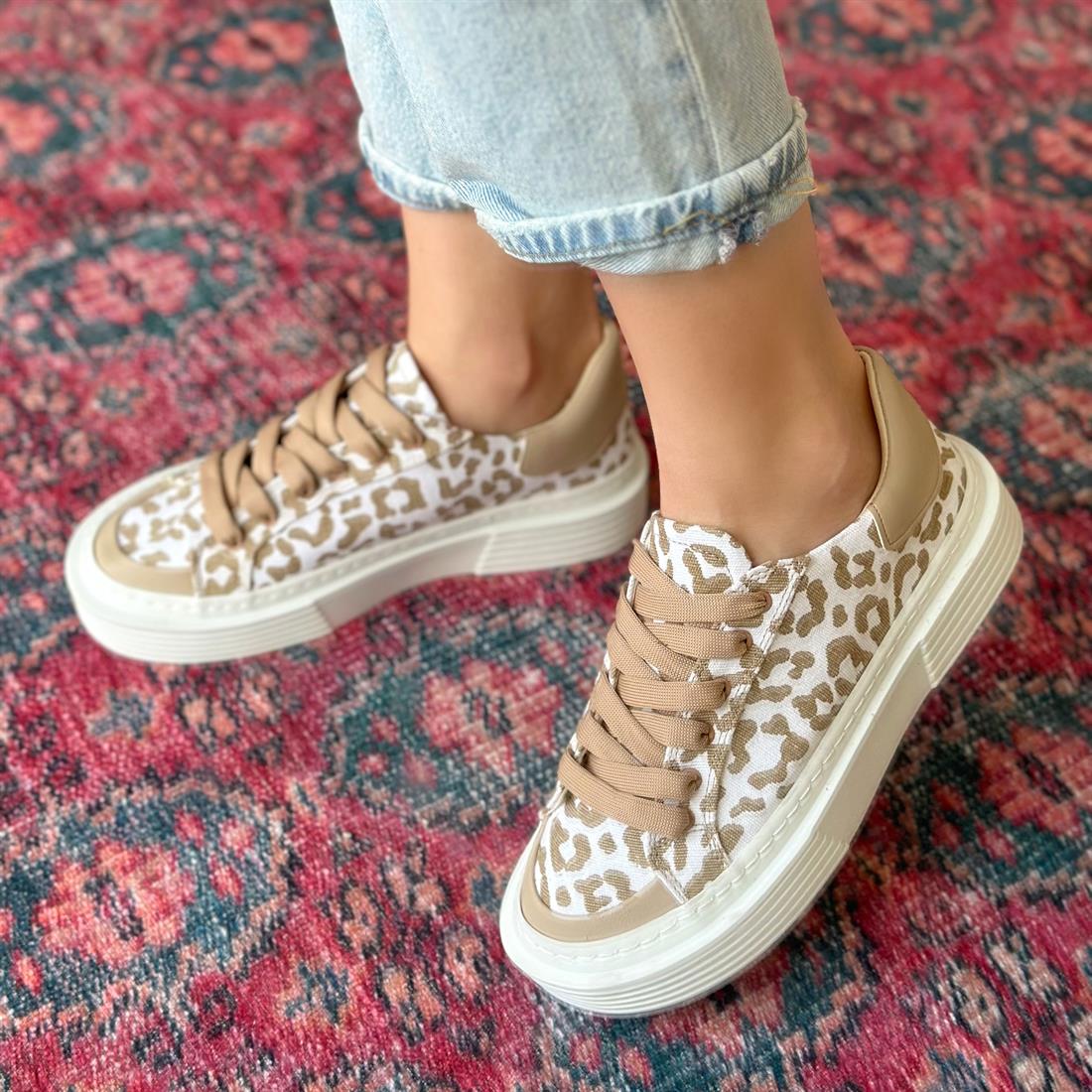 Leo Sport Beyaz-Leopar