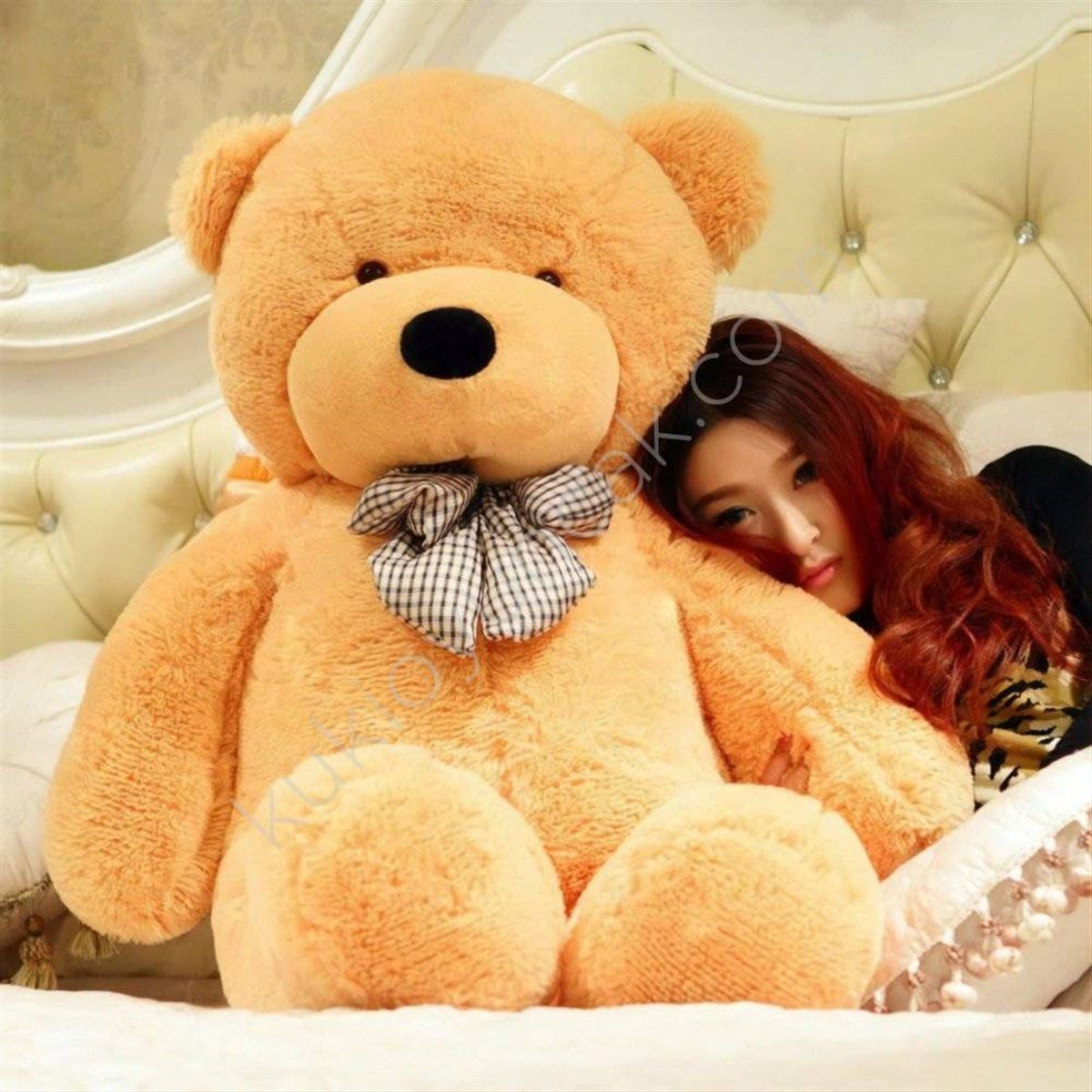 140cm Açık Kahverengi Peluş Ayı