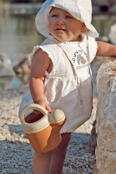 Auntie Me Organik Undyed 'With The Wawes' Dokuma Balon Tulum