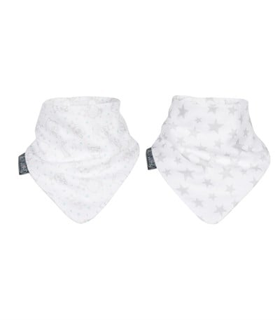 Cheeky Chompers Muslin Neckerbib Stars & Hippo
