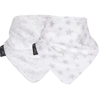 Cheeky Chompers Muslin Neckerbib Stars & Hippo