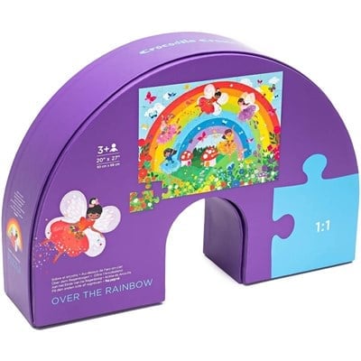 Crocodile Creek Dekoratif Puzzle - 36 Parça - Over the Rainbow