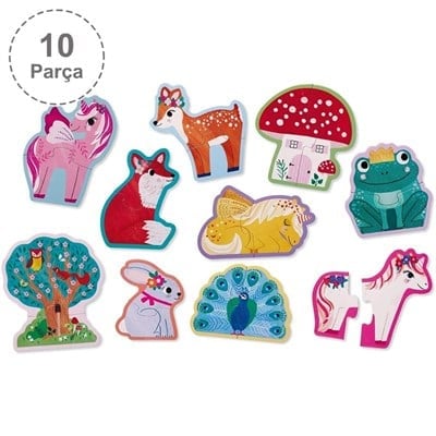 Crocodile Creek İlerleyen Puzzle - Unicorn