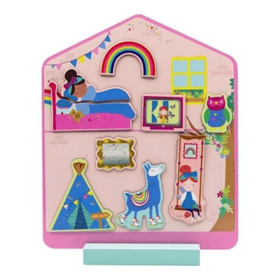 Floss & Rock Mıknatıslı Ev Giydirme Seti / Rainbow Fairy