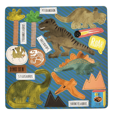 Floss & Rock Mıknatıslı Kutu Oyunları – 4'ü 1 arada / Dinosaur