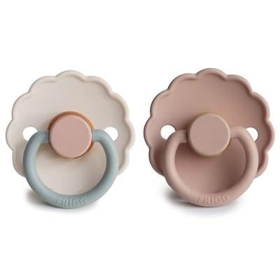 FRIGG Daisy İkili Kauçuk Emzik - Cotton Candy / Blush