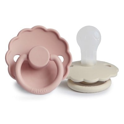 FRIGG Daisy İkili Silikon Emzik - Blush/Cream