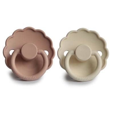 FRIGG Daisy İkili Silikon Emzik - Blush/Cream