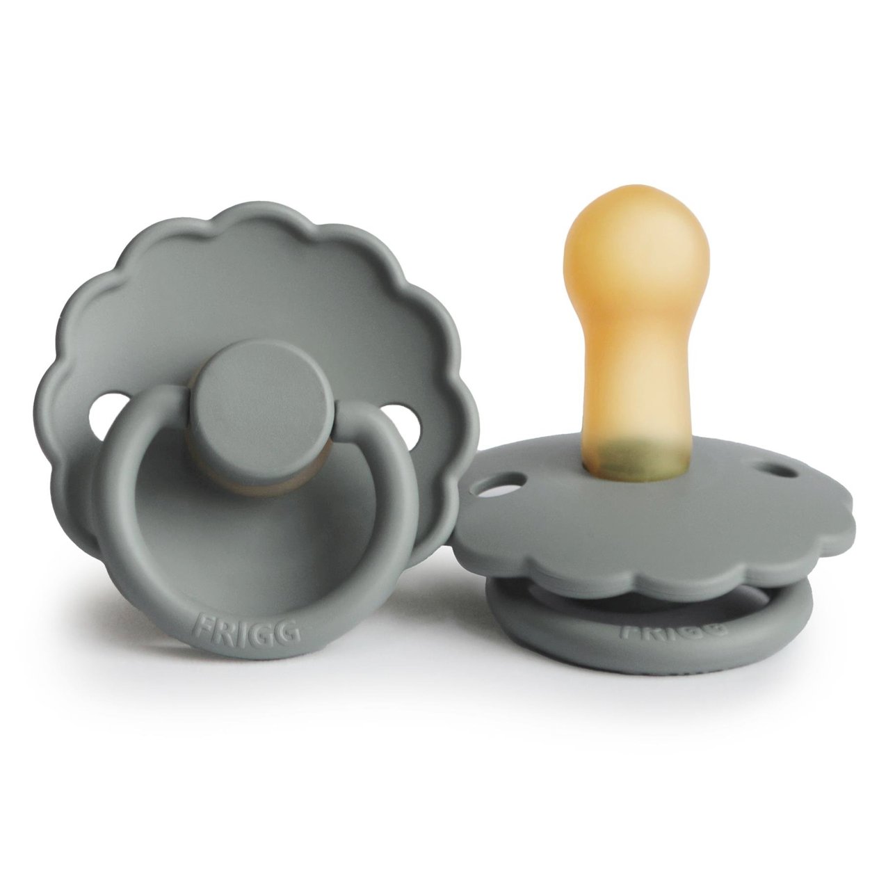 FRIGG Daisy Kauçuk Emzik - French Gray 6-18 Ay