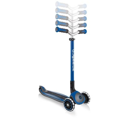 Globber Master Işıklı Katlanabilir Scooter - Lacivert