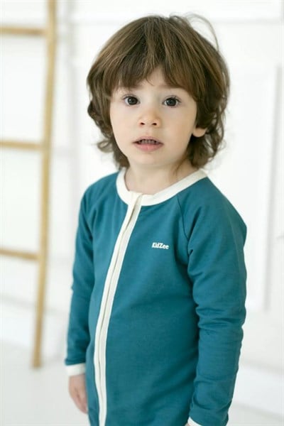 Kidzee Z-Suit Patikli Uzun Tulum (1.0 Tog) - Forest