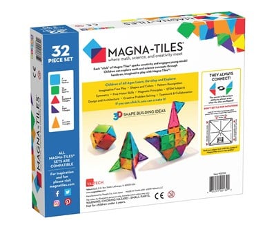 MagnaTiles Clear Color 32 Parça