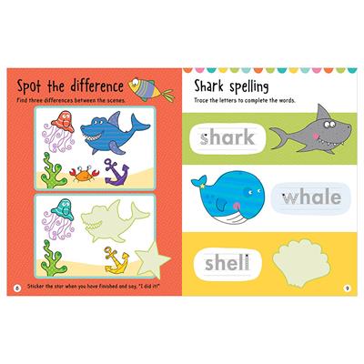 Make Believe Ideas Big Stickers for Little Hands Super Sharks