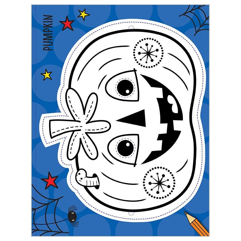 Make Believe Ideas Halloween Masks Sticker Activity Fun