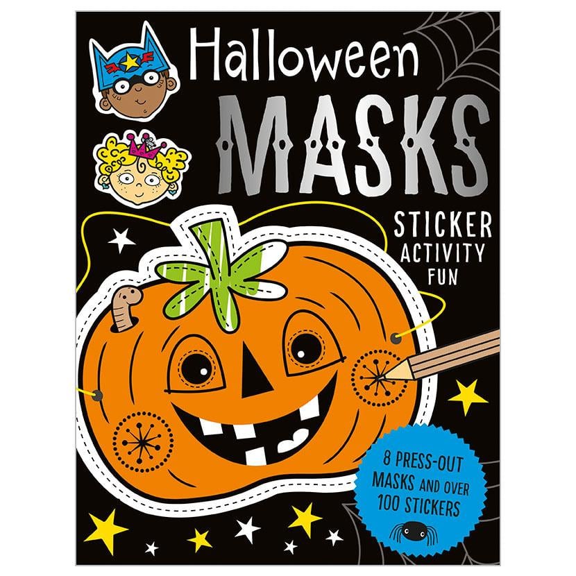 Make Believe Ideas Halloween Masks Sticker Activity Fun