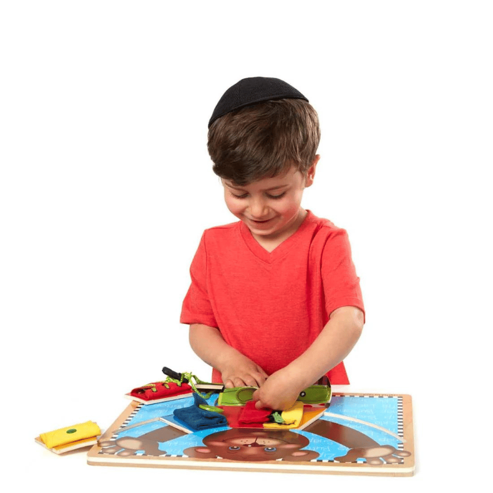 Melissa - Doug Ahşap Temel Beceri Geliştirme Tahtası
