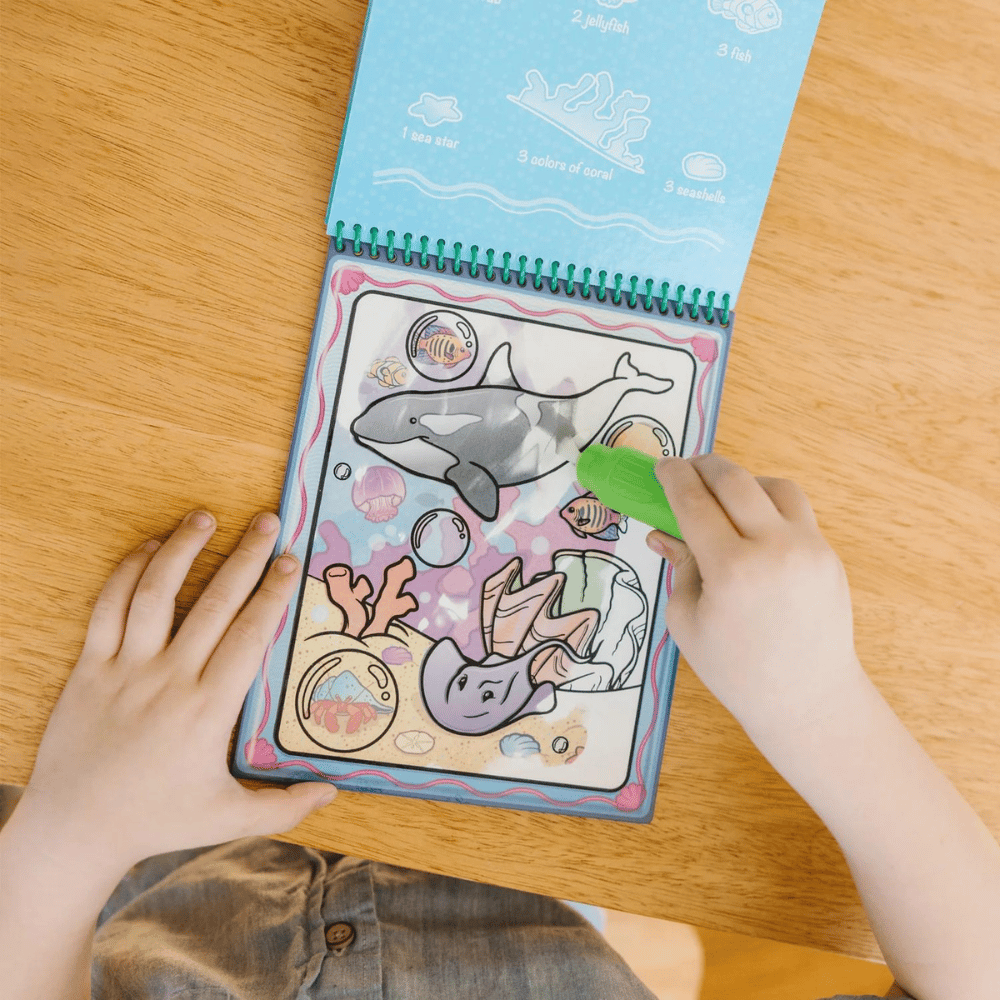 Melissa - Doug Water Wow! Su ile Boyama Kitabı - Hayvanlar
