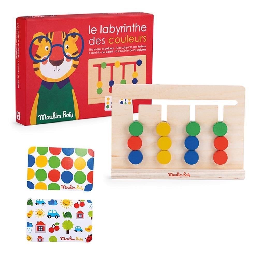 Moulin Roty Renkli Labirent Oyunu