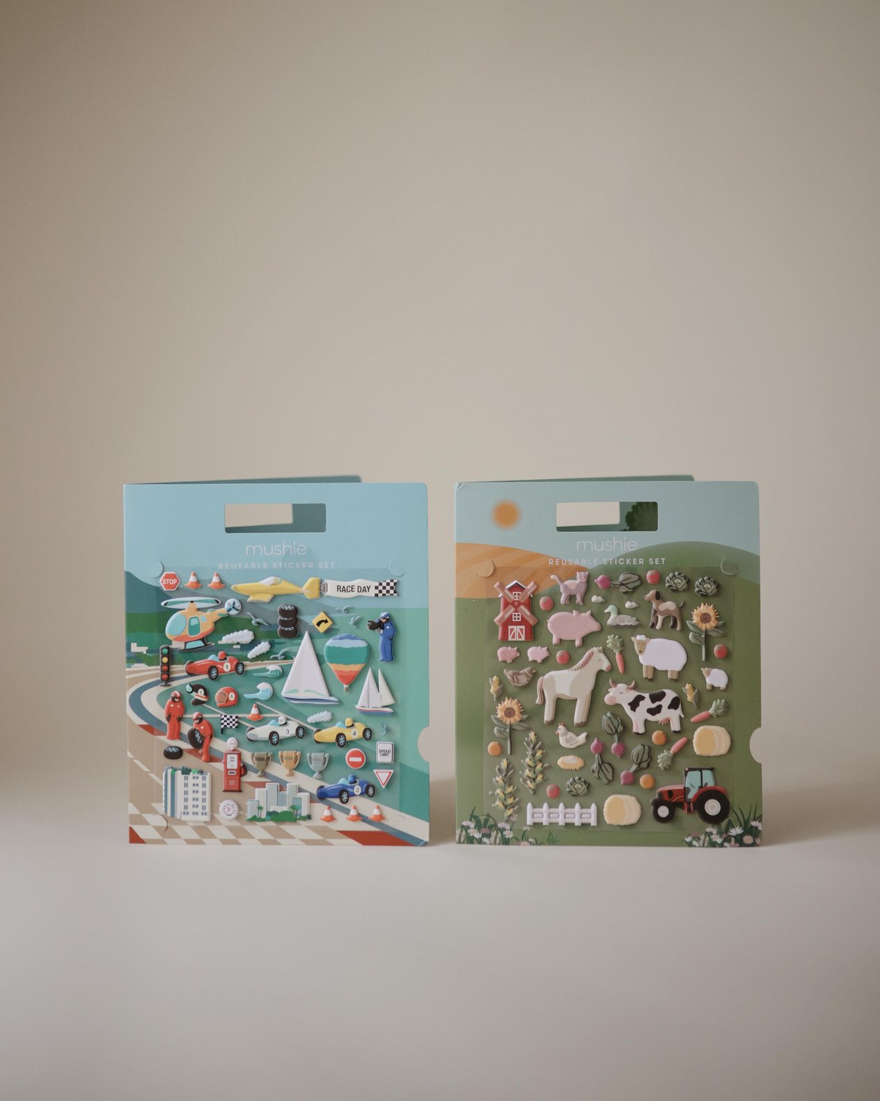 Mushie Sticker Seti - Yarış Arabaları