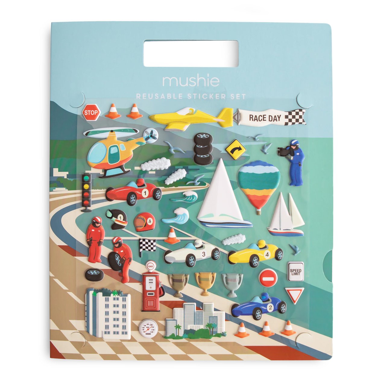 Mushie Sticker Seti - Yarış Arabaları