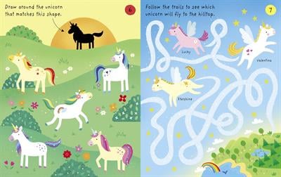 Usborne Little Children's Unicorns Pad