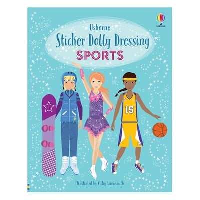 Usborne Sticker Dolly Dressing Sports