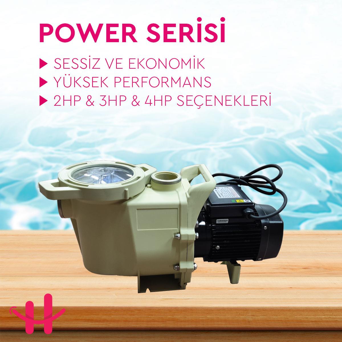 Power Serisi Havuz Pompası / Trifaze | Havuz Pompaları | 