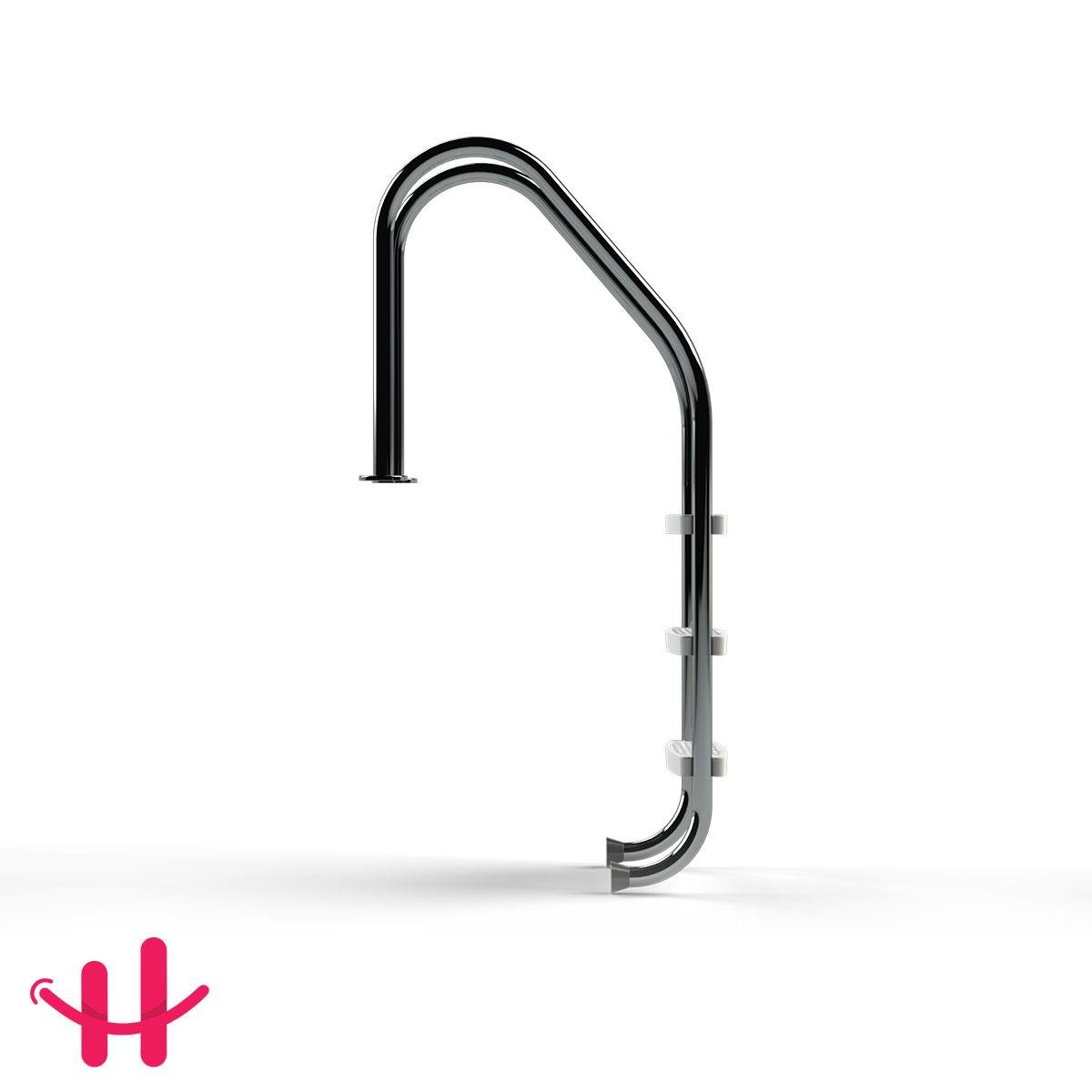 Standart Paslanmaz 304 Havuz Merdiveni Plastik Basamaklı | Havuz Merdivenleri | Paslanmaz 304 Havuz Merdiveni - Havuz.com.tr