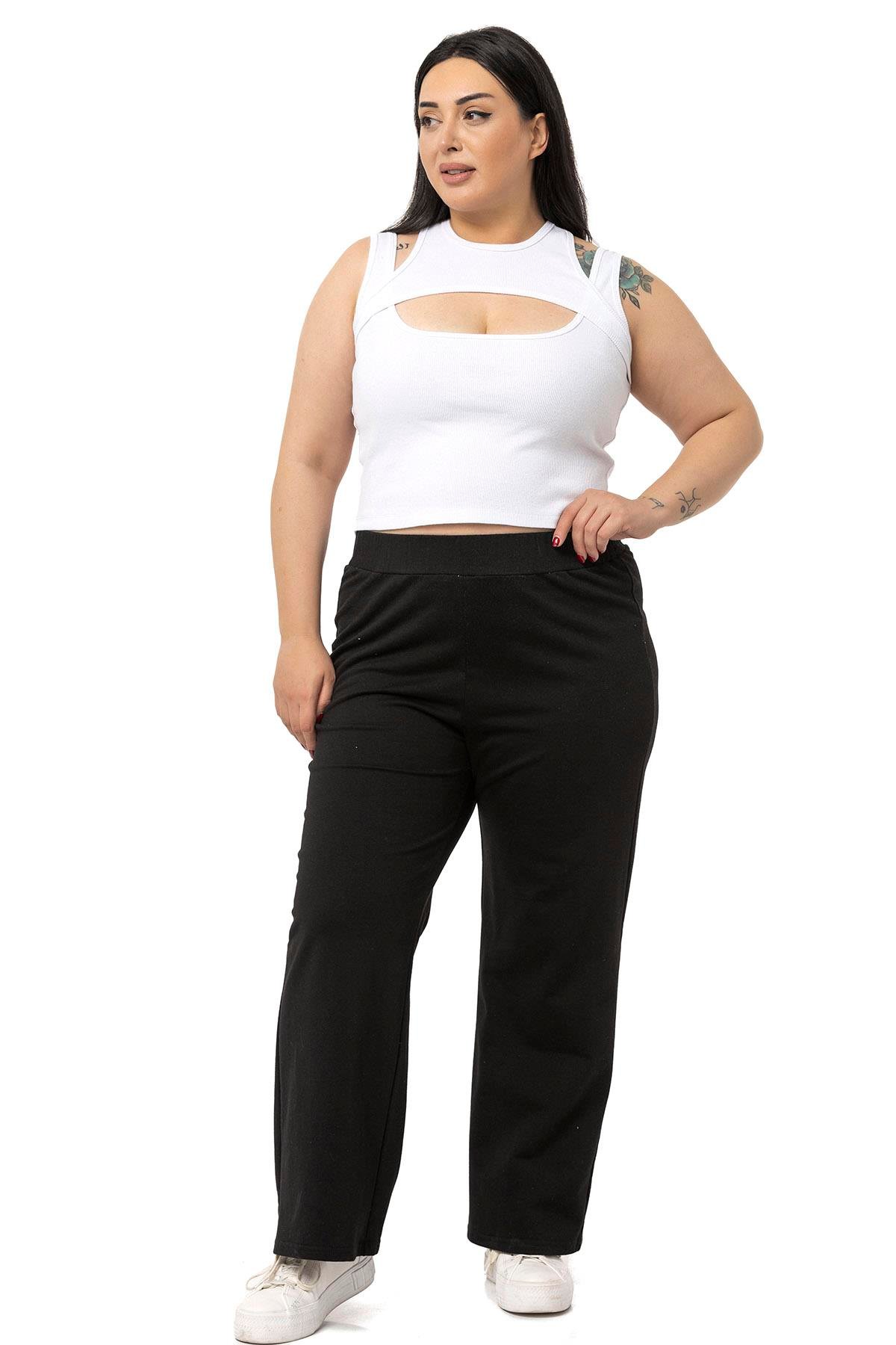 DISENTIS MODEST GENC BUYUK BEDEN DEKOLTELI BODYDISENTIS MODESTBüyük Beden Göğüs Dekolteli Fitilli Kaşkorse Beyaz Body